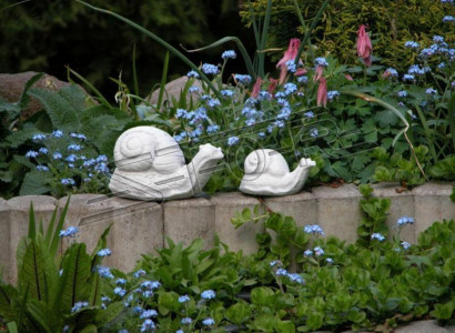 Garden Decoration Terrace Stone Figures Figure Decorative Statue Sculpture